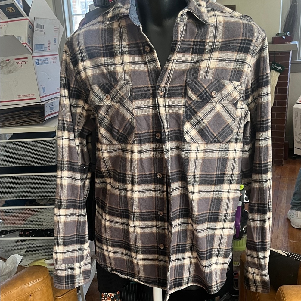 Jach’s Mfg Plaid Shirt Sz M